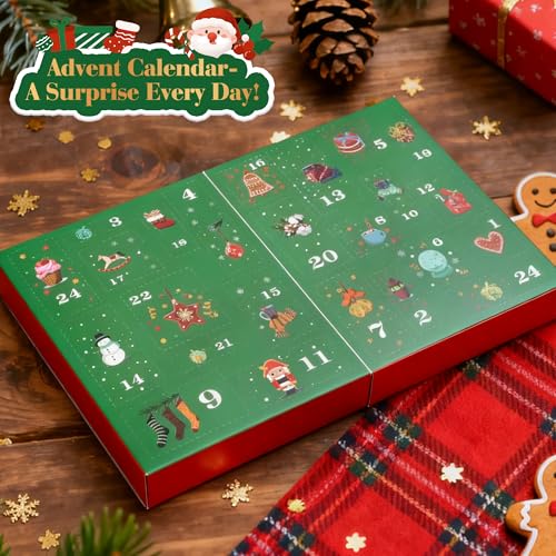 Skincare Advent Calendar 2025 Adult Women -Bath & Body Christmas Bulk Gifts for Mom,Wife,Girlfriend,Coworkers,Beauty Advent Calendar Gifts Basket Set for Christmas Party Favors