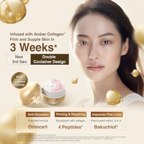 COCOCHI Facial Mask for Dry Skin & Fine Line, Hydrating Cream Face Mask by Peptide, Collagen & Stem Cell for Skin Firming, Face Masks for Women from Japan, Paraben Free, AG Ultimate Cream Mask, 3.8 Oz