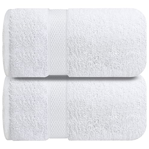 Infinitee Xclusives Luxury Towel Bundle - 2 Pack 600 GSM Bath Sheets (35x70) + 12 Soft 100% Cotton Wash Cloths (13x13) - Soft, Absorbent & Durable Towels for Everyday Comfort