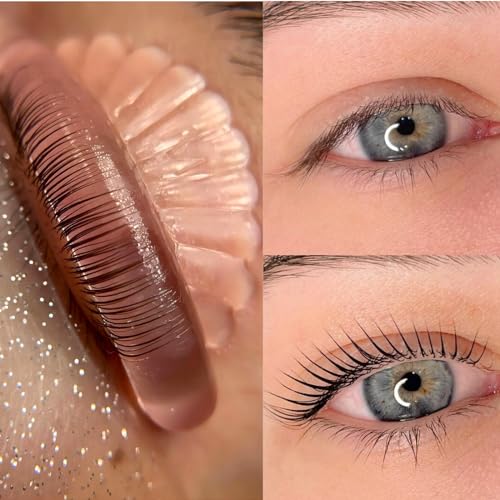Korean Lash lift Pads Shields 2025 New No glue Eyelash Lifting Shield Self Sticky Lash Perm Rods Lami Lamination Roller U Curler Pad Soft 5 Size Air Bubble Silicone-Light Weight Guard