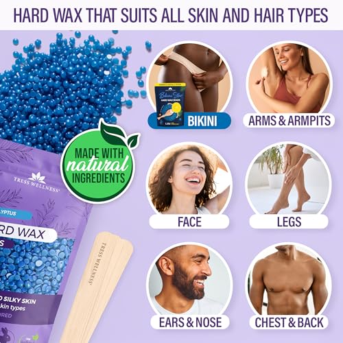 Tress Wellness Wax Warmer Kit with Bikini Wax