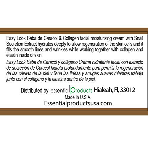 Baba de Caracol Snail Cream With Collagen Regenerating & Firming Cream Crema Regenerante & Reafirmante
