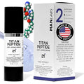 Titan Anti-Aging Peptides Serum for Face ? High Potency Mens Peptide Serum Moisturizer ? Skin Care for Men ? Face Serum Men ? Anti Aging Serum ? 5% Niacinamide, HA ? All Skin Types ?Unscented