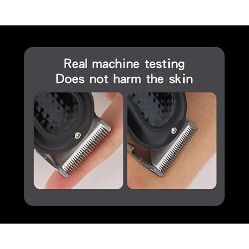 Professional Hair Clipper with LCD Display, 5W Motor, Type-C Charging, Stainless Steel Blade, Low Noise