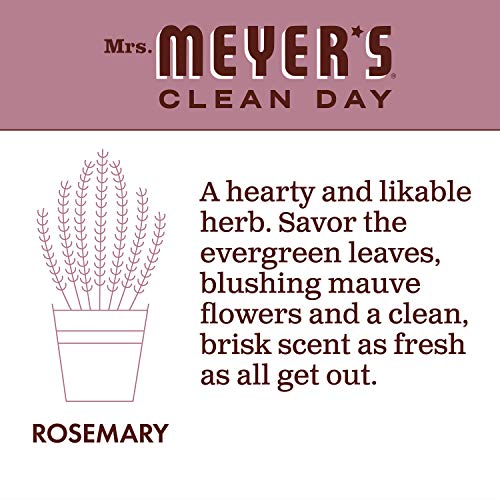 MRS. MEYER¡¯S CLEANDAY Hand Soap, Made with Essential Oils, Biodegradable Formula, Rosemary, 12.5 fl. oz (Pack of 2)