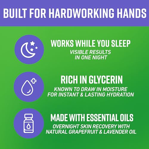 O'Keeffe's Night Treatment Combo Pack Including Working Hands Night Treatment Hand Cream, Healthy Feet Night Treatment Foot Cream and Lip Repair Night Treatment Lip Balm; Gift Idea