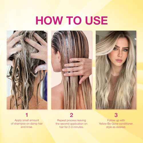 Yellow Be Gone 12oz/354ml (2 Pack Conditioner)
