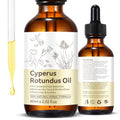 Cyperus Rotundus Oil, Natural for Hair Removal, Moisturizing Soothing Oil, Balances Skin Tone, Reduces Body Hair Growth, Sensitive Skin, Full Body, Shrink Pores, 60ml/2.02fl.oz