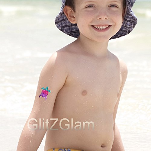 Under the Sea Glitter Tattoo Kit - Temporary Tattoos & Body Art Multicolor