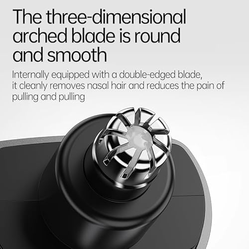 Ear and Nose Hair Trimmer,Gifts for Men,Professional PainlessFacial Hair Trimmer for Men Women,Portable Design USB Rechargeable,Travel Trimmer,Removable and Washable