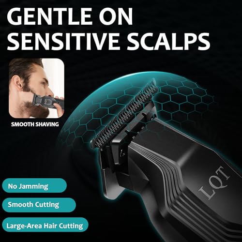 Men's Beard Trimmer - All-in-One Trimmer with Precision Dial - Premium Facial Hair Groomer - USB Recharge Dock, Cordless Waterproof Wet/Dry Clipper Gift for Father