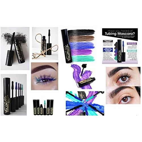 L.A. Girl Volumatic Mascara, Black Brown GMS652 (Pack of 2)