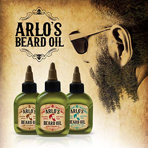 Arlo's Beard Oil with Tea Tree Oil 2.5 ounce