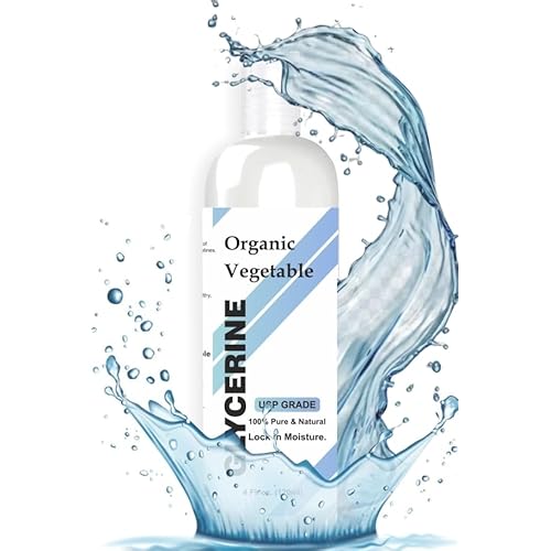 100% Pure & Natural Vegetable Glycerine | For Skin & Hair | Versatile Skin Care, Softening and Moisturizing 4 Fl Oz - 120 ml