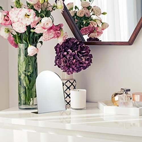 SOURCE ONE Premium Acrylic Counter Top Mirror - Cosmetics Counter Display