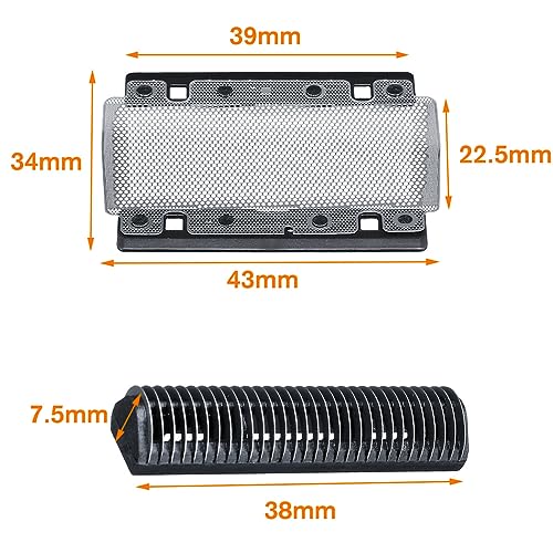 628 Shaver Foil Razor Cutter Replacement for Braun 3000 3614 3773 3310 3315 3610 3612 3614 3734 5628 5634 5635 Shaving Head Foil Mesh