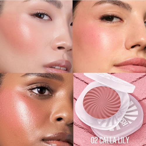 Blush for Cheeks, Matte Powder Blush Palette, Vegan, Cruelty-Free, High Pigment, Long Lasting, Buildable, Lightweight, Velvety Smooth, Natural-Looking Makeup, 0.1 Ounce