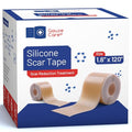 GauzeCare Silicone Scar Tape ? 1.6¡±x120¡± Roll ? Medical-Grade, Reusable, Professional Silicone Scar Tape for surgical scars, C-Section, Burns, Keloid, and Acne Scars
