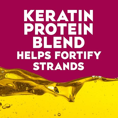 Anti-Breakage + Keratin Oil Fortifying Anti-Frizz Conditioner for Damaged Hair & Split Ends, with Keratin Proteins & Argan Oil, Paraben-Free, Sulfate-Free Surfactants