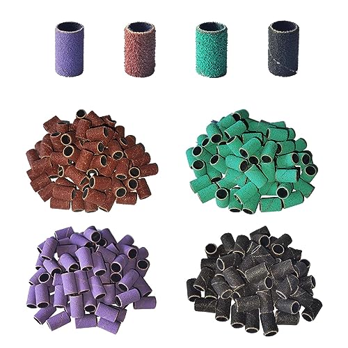 Electric Nail Drill PRO+ HEBECA 240pcs Sanding Bands, 80# 120# 150# 180#