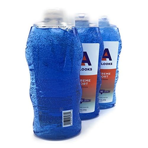 L.A. LOOKS SPORT XTRME HLD GEL 20 OZ (Pack of 3)
