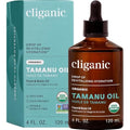 Cliganic Organic Tamanu Oil 4oz, 100% Pure - For Face, Hair & Skin | Natural Cold Pressed, Hexane-Free