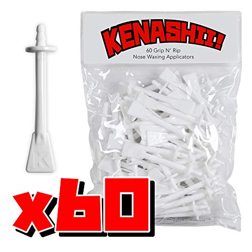 Grip¡¯n¡¯Rip Nose Waxing Sticks from Kenashii, Bespoke Nasal Wax Applicators for Easy and Effective Nose Hair Removal, Wax and Wipes Sold Separately