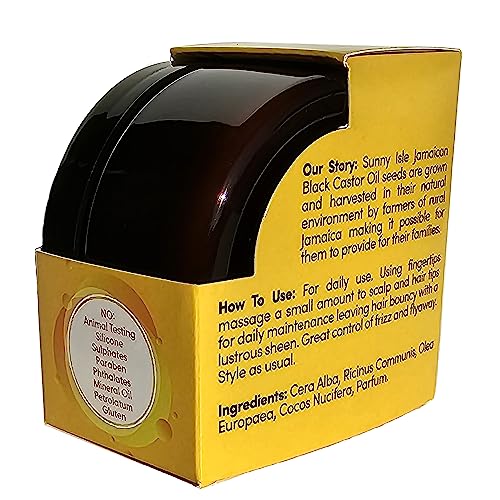 Sunny Isle Kids Care Extreme Hydrating Finishing Hair Butter - Gentle Care, Frizz Control - 4 oz