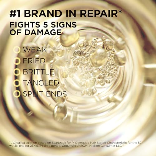 L'Oreal Paris Elvive Total Repair 5 Repairing Conditioner for Damaged Hair Conditioner with Protein and Ceramide for Strong Silky Shiny Healthy Renewed Hair 28 Fl Oz