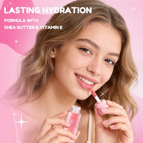 Color Nymph 3D Hyper-Gloss Lip Plumper Set ? High Shine, Hydrating, Plumping, Non-Sticky, Moisturizing Lip Gloss Set - 2 PACK | 3D Glass-Like Gloss, Lip-SPA Complex, Hyper-Gloss Plumper