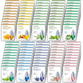 ¡¼Orangeroses¡½ 100 Pcs Combo Pack, Premium Korean Essence Facial Mask Sheet (10 Types x 10 pcs)