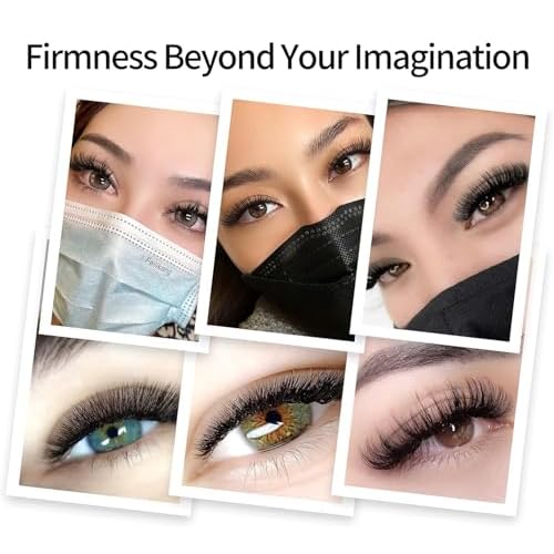 Eyelash Extensions 0.07mm Thickness Volume Lash Extensions C Curl Lashes Mix 10-17mm Pesta?as Pelo a Pelo Matte Black Volume Lashes Soft Lash Trays Individual Lashes Professional Use(0.07-C,10-17mm)