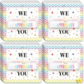50 Pack Employee Appreciation Gifts Bulk Lip Balms Thank You Gift You're the Balm Party Favor for Women Man Coworker Teacher Gratitude Baby Shower Spring Party Supply (Colorful)
