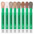 8PCS Eye Shadow Sticks,Shimmer Cream Eyeshadow Stick Set,Eye Brightener Stick,Lightweight Smooth Eye Shadow for Older Women,Teenagers,Middle-aged,Sombras Para Ojos,Eyeshadow Makeup