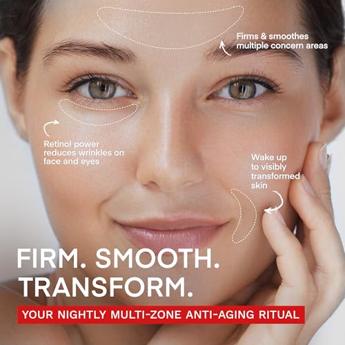 VELAMO ADVANCED Retinol Stick for Face & Eyes: Retinol Cream for Face Anti Aging - Firming Serum Stick for Neck & Chest - Under Eye Cream for Dark Circles, Puffiness & Wrinkles 0.28 OZ/8g