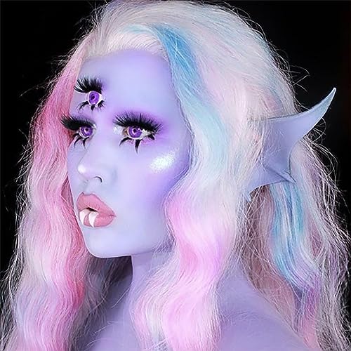 Mysense Pastel Purple Face Body Hair Paint Stick,Water Based Washable Temporary Hair Color,Non-toxic Cream Body Paint for Adults and Children Halloween Costume Ursula Cosplay Makeup,0.5oz