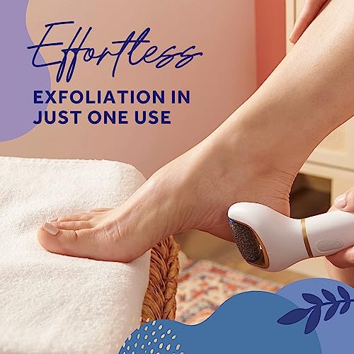 Amop? Pedi Perfect Electric Callus Remover Foot File Roller Head Refills, with Diamond Crystals, Removes Hard & Dead Skin, Extra Coarse for Very Hard Skin ? 2 Count