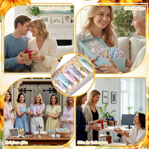 36 Pcs Christian Gifts Bulk for Women Mother's Day Cross Hand Cream Travel Size Easter Bible Verse Gifts Jesus Religious Scripture Faith Party Favor for Sunday Prayer Church Women Mom Teacher