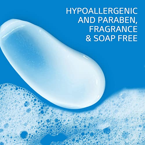 RESTORADERM Soothing Wash, 10 floz Pack of 3, Soothes Dry, Stressed Skin, Hypoallergenic, Soap & Paraben Free, National Eczema Association Endorsed, Dermatologist Recommended