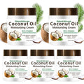 Coconut Oil Cream. Spa size 10.5 oz Moisturizing Cream. Coconut Oil for Face, Hands, Hair. Intense Hydration For Dry Skin (5)