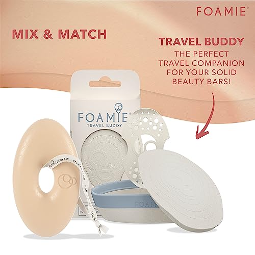 Foamie 2-in-1 Natural Body Bar Soap-Free, Body Wash Women & Men for Smooth Skin, Oatmeal Vegan Body Wash Refreshing, Body Wash for Dry Skin with Papaya & Oat Milk, Sulfate Free Body Wash
