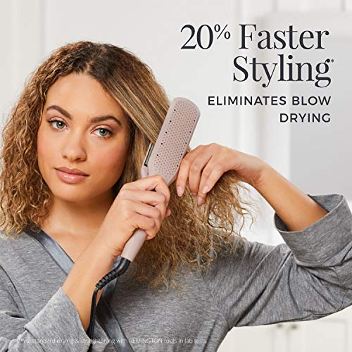 Remington Wet2Straight Hair Straightener / Flat Iron, 450¡ÆF Salon High Heat, 1 3/4" Inch plates, Mauve