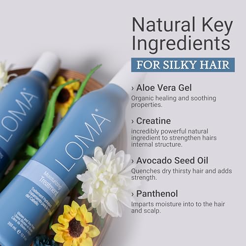 Loma Hair Care Moisturizing Shampoo & Treatment Duo