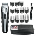 Wahl USA Lithium Ion Total Beard Trimmer for Men with 11 Guide Combs for Easy Trimming, Detailing, & Grooming ? Model 9888