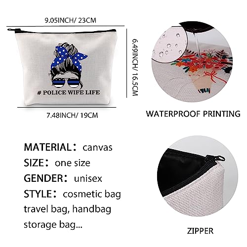 BWWKTOP DR Facilier Cosmetic Makeup Bag Facilier Fans Gifts New Orleans Witch Doctor Taros & Potions Zipper Pouch Bag For Movie Fans (New Orleans)