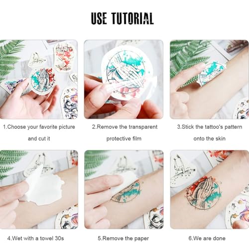 Henna Tattoos, Gold Henna Temporary Tattoos Stickers for Women Wedding Party Festivals, & Parties Decoration Suppliers 6Sheets (gold)