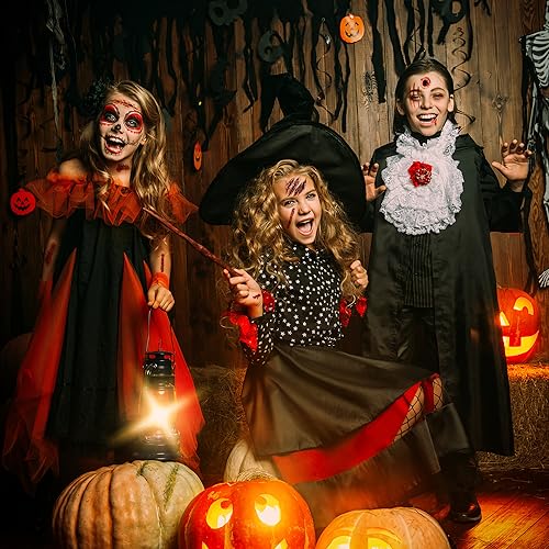 Zombie Scars Tattoos Xllree Bloody Scar with Fake Blood Costume Makeup Halloween Decorations Party Favor
