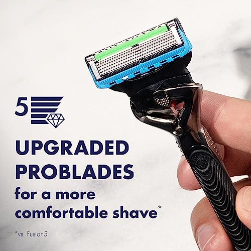 Billie Razors for Women Shave Kit with Razor, 4 x 5-Blade Razor Refills, Magnetic Holder - Minty & Malibu