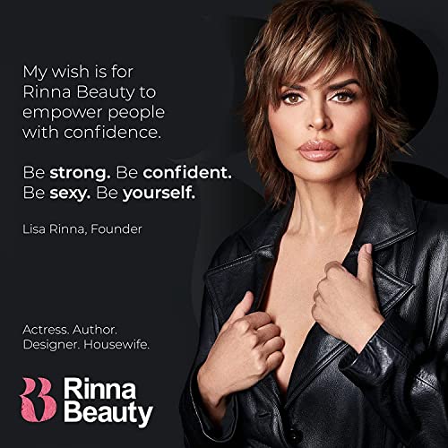 Rinna Beauty Icon Lip Kit - Pinky - All-in-one Lip Kit Includes Lipstick, Lip Gloss, and Lip Liner - CANDY PINK look - Vegan, Long-lasting, Anti-aging & Moisturizing, Cruelty-Free - 1 each