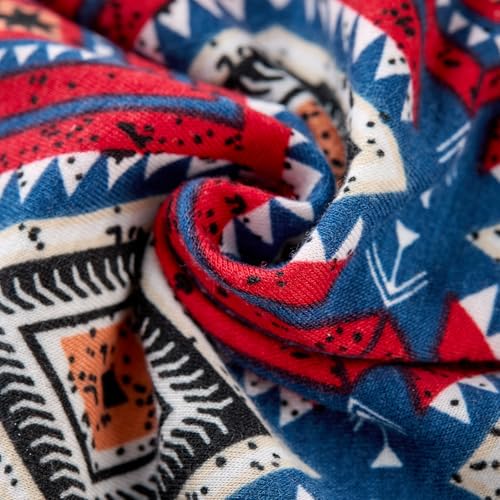 Cicy Bell Headband for Women Boho Yoga Workout Vintage Traditional Folk Patterns Head Wrap Trendy Running Hiking Cycling Hairband